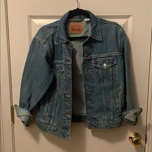 Levi’s Ex-Boyfriend Cotton Denim Trucker Jacket
